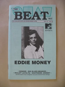The Beat Magazine April 20-May 5, 1989- Eddie Money Cover - Picture 1 of 1