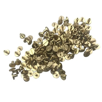  20 Pcs Borchie A Rivetto Rivetti Decorativi Hardware Della Borsa - Immagine 1 di 4