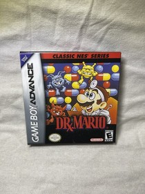 Dr Mario Classic NES Series Gameboy Advance - Completo, testato! 