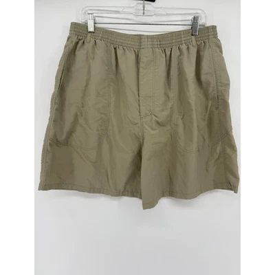 Pantalones Cortos Patagonia Para Hombre XL Caqui Beige Cintura Elástica Utilidad Exterior Senderismo Foto 1 de 4