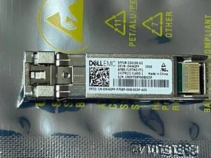 W4GPP Dell EMC SFP28-25G-SR-G2 AFBR-725TMZ-FT1 XP-85B1-02D-DE SFP 0W4GPP USADO - Imagen 1 de 1