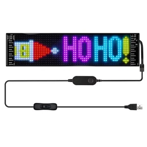 Bluetooth LED Display Programmierbar Nachricht Schild Beweglich Scrollen Beleuchtung BoareT - Bild 1 von 13