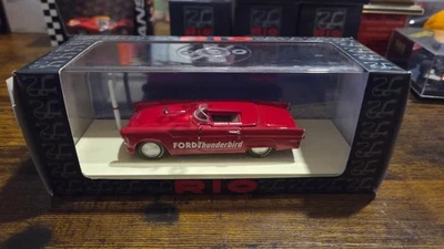 RIO 1/43 FORD THUNDERBIRD DAYTONA RACING 1956 SLO 49/P DIE CAST MADE IN ITALY - Immagine 1 di 4