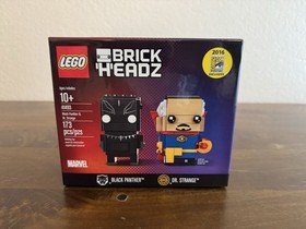 LEGO SDCC 2016 Exclusive BrickHeadz (41493) Black Panther & Dr. Strange #0539