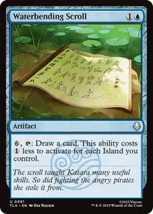 x4 Waterbending Scroll - Foil U MTG Avatar: The Last Airbender M/NM, English - Picture 1 of 1
