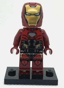 NEW LEGO Marvel Super Heroes Avengers Minifigure Iron Man Mark 64 Armor sh0914 - Picture 1 of 3