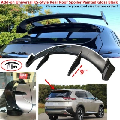FITS 2021-2025 NISSAN ROGUE REAR ROOF AIRPLANE SPOILER LIP WING 51.4'' UNIVERSAL - Изображение 1 из 4