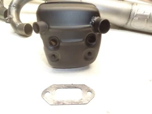 SILENCIADOR DE DOBLE PUERTO PORTADO MOTOSIERRA HUSQVARNA 372XP 365XP 390XP 385XP 372 390 XP - Imagen 1 de 9