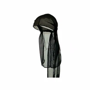 Mens Long Tie Soft Du-rag Skull Cap Durag in Multiple Colors and Packs -One Size - Picture 1 of 8