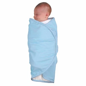 THE FIRST YEARS DELUXE EASY WRAP SWADDLER - BLUE - Picture 1 of 1