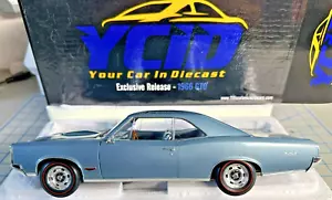 1/18 scale, ACME/YCID #28, 1966 GTO in FONTAINE BLUE, 1-199 RELEASE! - Picture 1 of 6