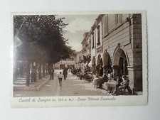 CARTOLINA CASTEL DI SANGRO L'AQUILA ABRUZZO VITTORIO EMANUELE PAESAGGISTICA