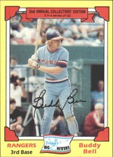 1982 Drake's Baseball Card #2 Buddy Bell 