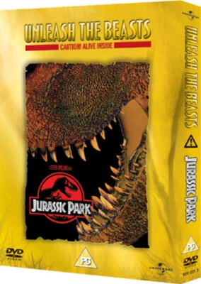 Jurassic Park DVD (2006) Richard Attenborough, Spielberg (DIR) cert PG - Image 1 of 2
