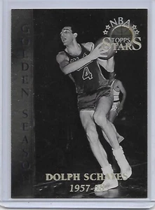 1996 NBA at 50 Topps Stars Members Only RARE DOLPH SCHAYES #91 - Picture 1 of 2