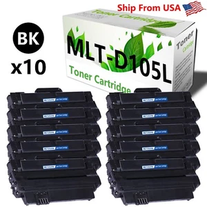 10PK MLTD105L Toner Cartridge for MLT-D105L D105L for SCX-4600 SF-650 Printers - Picture 1 of 2