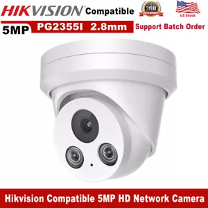 Cámara IP de red compatible con HIK 5MP PG2355I POE MICRÓFONO integrado exterior - Imagen 1 de 22