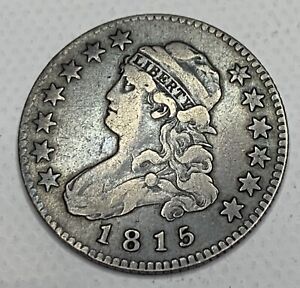 1815 Capped Bust Quarter, Wonderful Piece!