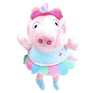 Peppa Pig Giant 14”Tall Unicorn Plush Toy Stuffed Animal Real Doll size NWT TuTu - Picture 1 of 1