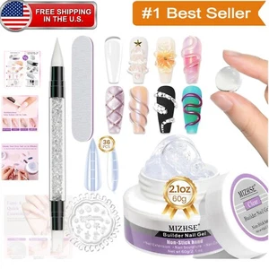 Multifunctional Clear Builder Gel for 3D Nails - Glossy Finish & 21+ Days Wear - Picture 1 of 11
