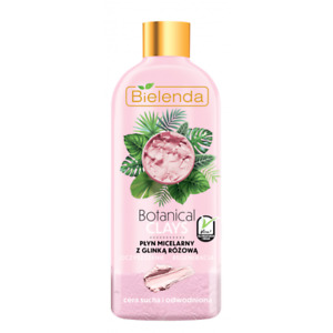 BIELENDA BOTANICAL CLAYS MICELLAR CLEANSING WATER WITH PINK CLAY