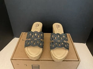 New! Womens Spring Step Mssteamy Slide Wedge Sandals. Size 40-US 9. Nice Sandals - Picture 1 of 8