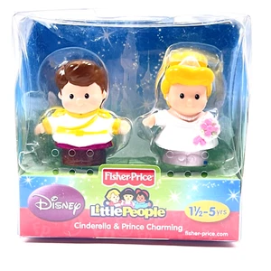 Fisher Price Little People Cenicienta y Príncipe Encantadora Princesa Disney NUEVO 2013 - Imagen 1 de 5