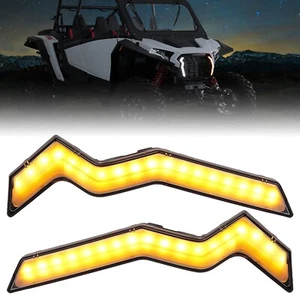 UTV Turn Signal Fang Accent Lights For Polaris RZR XP 1000 4 2024-2025 - Picture 1 of 12