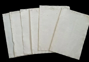 BLANK RESTORATION PAPER 1600s - Picture 1 of 5