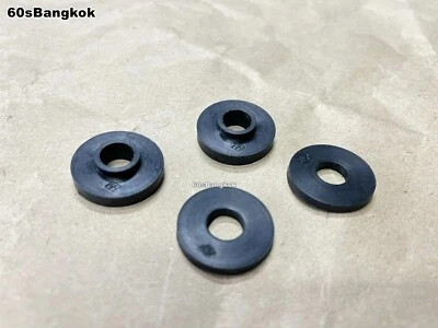 Honda CA100 C102 CA102 Rubber Handle Cushion P/N 53133-001-000   53134-001-000 - Imagem 1 de 4