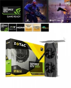 ZOTAC Video Card Geforce GTX 1050 Ti Low Profile PCI-Exp 3.0 4GB GDDR5 Japan - Picture 1 of 10