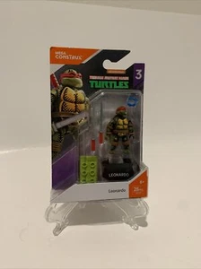 LEONARDO Mega Construx TMNT Mini-Figure FVL44 Teenage Mutant Ninja Turtles New - Picture 1 of 7