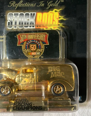 Varillas Racing Champions Oro 24K Big Mac Años 40 Entrega - Nuevas en Paquete Foto 1 de 4