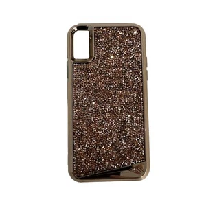 Phone Case Rose Gold Crystal enhanced Compatible with iPhone X / Xs NEW (No box) - Picture 1 of 15