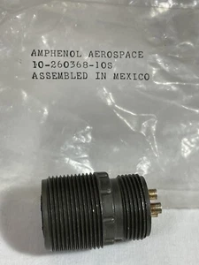 Amphenol Circular Connector 3-Pin 10-260368 10S NEW Pkg - Picture 1 of 6