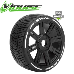 Louise MFT GT-Shiv 1/8 GT Tires 17mm Soft Mounted (2) Serpent Xray Arrma Belted - Picture 1 of 2