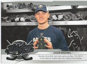 24-25 2024-25 Credenciales Jack Eichel Milestone Pucks #MP-JE Sables - Imagen 1 de 1