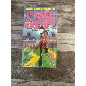 Richard Simmons Dance Your Pants Off VHS Sealed 1990s Workout Aerobics Retro - Imagen 1 de 3