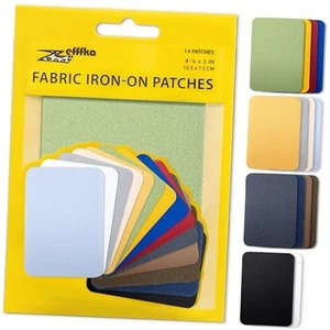 Premium Quality Fabric Iron-on Patches Inside & Outside 1-Pack Multicolor - Picture 1 of 7