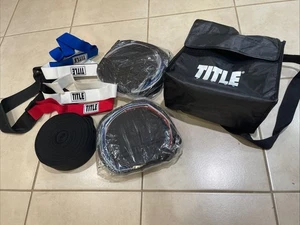 Title Boxing Portable Ring Ropes: Boxing Ring Rope, Boxing Ring Rope Cover, Bag - Picture 1 of 6