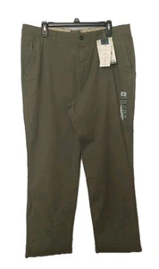 Dockers Herren Ultimate Chino Straight Fit leichte grüne Hose 38x32 (39x30) - Bild 1 von 8