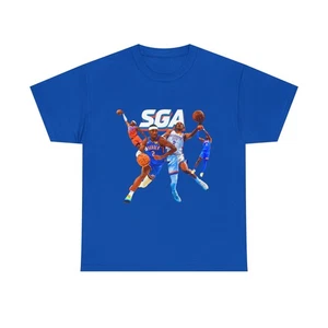 SGA Shai Gilgeous-Alexander Basketball Fan Tee, Unisex Heavy Cotton Tee - Bild 1 von 41