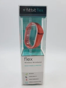 Pulsera Inalámbrica Fitbit Flex Actividad Rastreador de Sueño Mandarina *BANDAS L & S* - Imagen 1 de 7
