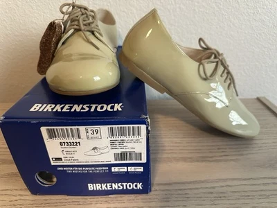 Oxford Birkenstock Saunders Cloud charol EU 39 mujer 8 nuevos en caja Foto 1 de 4