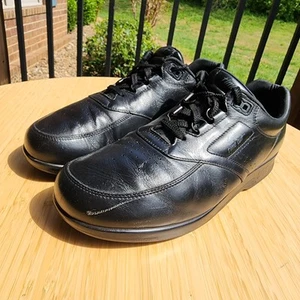 SAS TIME OUT Men’s Leather Comfort Shoes Size 11 BLACK Oxford Walking Tripad - Picture 1 of 16