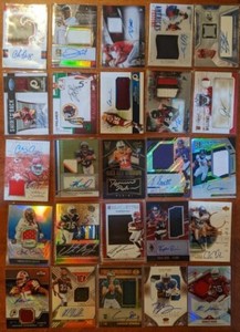 Sports Card Lot Rookies Autos Jeresy Cards Mem Cards NBA MLB NFL RPA LOT
