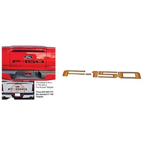 ABS Tremor Style Letters Inserts For 2024-2025 Ford F-150 w/ Pro-Access Tailgate - Picture 1 of 8
