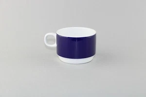 Vintage Hutschenreuther Germany 983 Cobalt Blue & White Demitasse Coffee Tea Cup - Picture 1 of 10