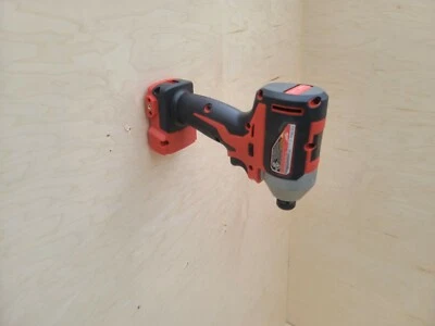 3D SUPPLY NINJA 4x Pack Milwaukee M18 Tool Mount / Hanger / Holder / Cover - (MADE IN USA)