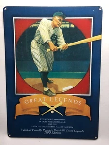 1990 Ty Cobb - Windsor Proudly Presents Baseball's Legends Porcelain Poster - Picture 1 of 2